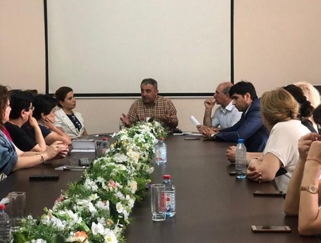 Dillər Universitetində Səlim Babullaoğlunun almanca kitabının müzakirəsi<br>