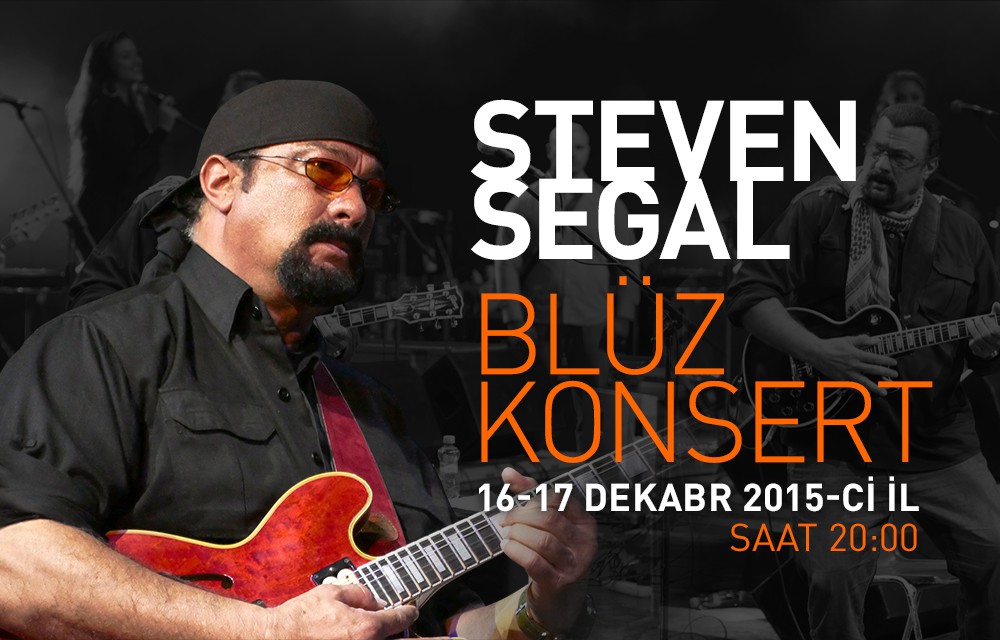 Heydər Əliyev Mərkəzində Stiven Siqalın konserti olacaq