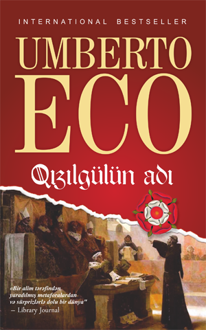 Umberto Ekonun “Qızılgülün adı” roman nəşr olunub