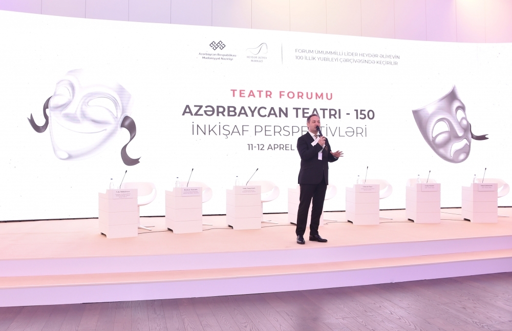 “Azərbaycan teatrı–150: inkişaf perspektivləri” mövzusunda keçirilən Teatr Forumu başa çatıb