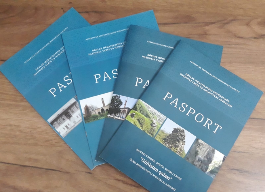 Tarixi abidələrin pasportları hazırlanıb