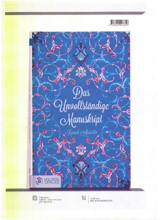 <span>“Yarımçıq əlyazma” Avstriyada nəşr olundu</span>