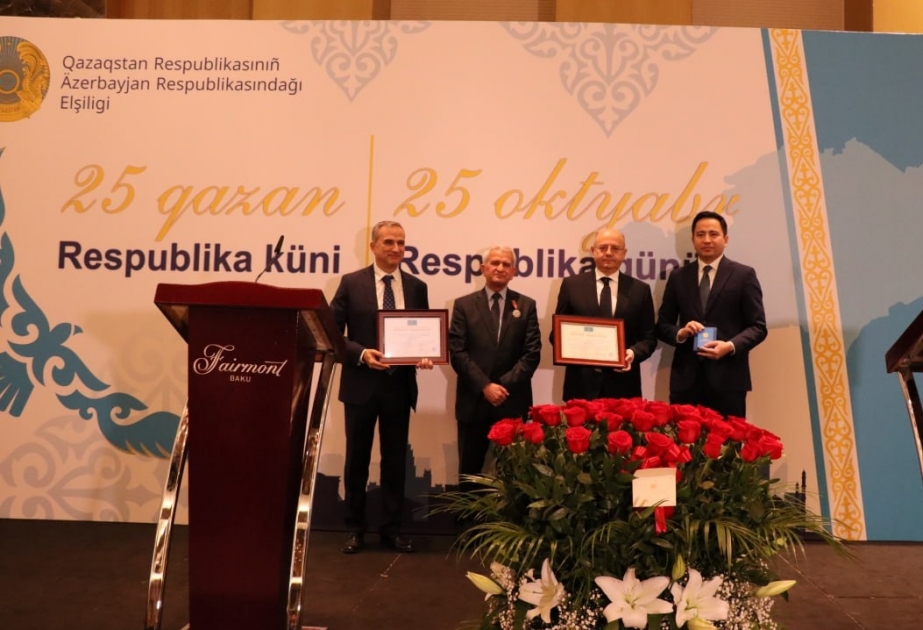 Yazıçı-tərcüməçi Nəriman Əbdülrəhmanlı Qazaxıstanın “Dostluq” ordeni ilə təltif olunub